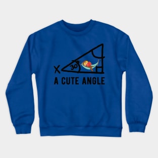 A cute angle Bath Mat - Math sloth math teachers gift Crewneck Sweatshirt